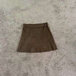 Altar'd State Tan Mini Skirt